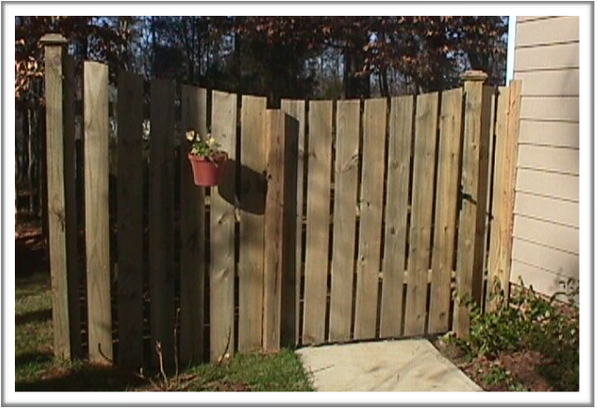 Inspect fences and gates.